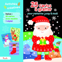 Picture of 25 cartes à gratter pour patienter jusqu'à Noel