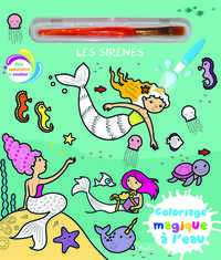 Image de Les sirènes - Coloriage magique à l'eau