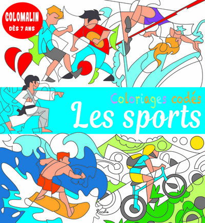 Picture of Coloriages codés - Les sports