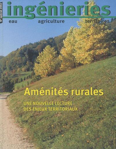 Picture of Aménités rurales. une nouvelle lecture des enjeux territoriaux
