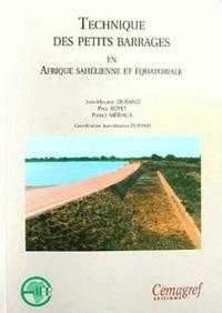 Image de Technique des petits barrages en Afrique sahélienne et équatoriale
