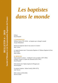 Image de Les baptistes dans le monde Bulletin 4 - 2019