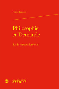 Picture of Philosophie et Demande