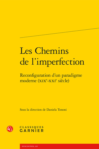 Picture of Les Chemins de l'imperfection