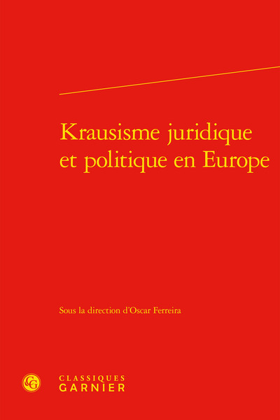 Image de Krausisme juridique et politique en Europe