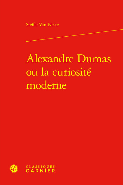 Image de Alexandre Dumas ou la curiosité moderne