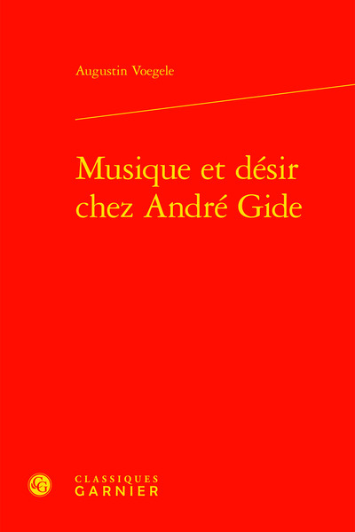 Image de Musique et désir chez André Gide