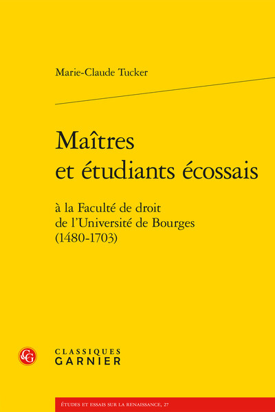 Picture of Maîtres et étudiants écossais