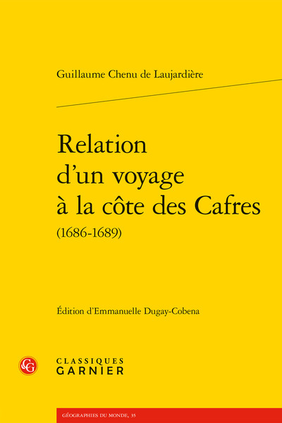 Picture of Relation d'un voyage à la côte des Cafres
