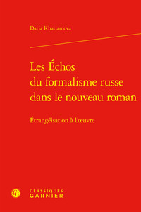 Image de Les Échos du formalisme russe dans le nouveau roman