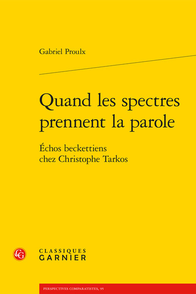 Image de Quand les spectres prennent la parole