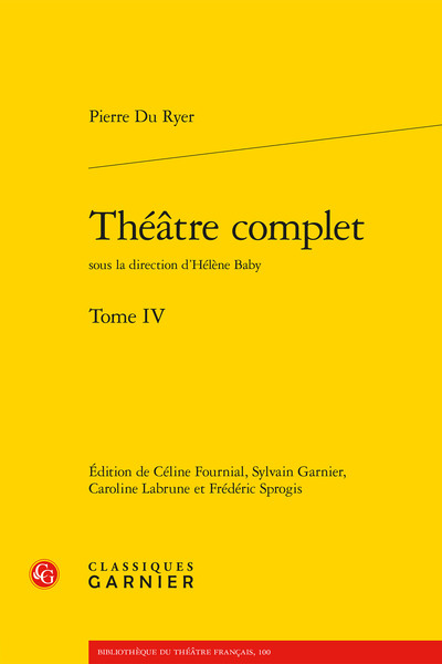 Picture of Théâtre complet