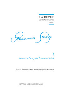 Picture of Romain Gary ou le roman total