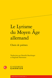 Picture of Le Lyrisme du Moyen Âge allemand
