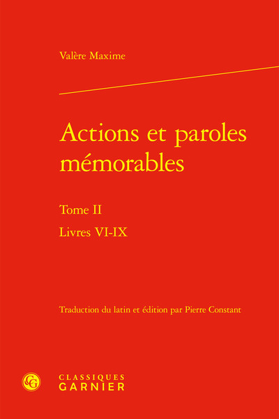 Image de Actions et paroles mémorables