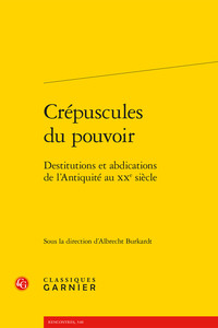 Picture of Crépuscules du pouvoir