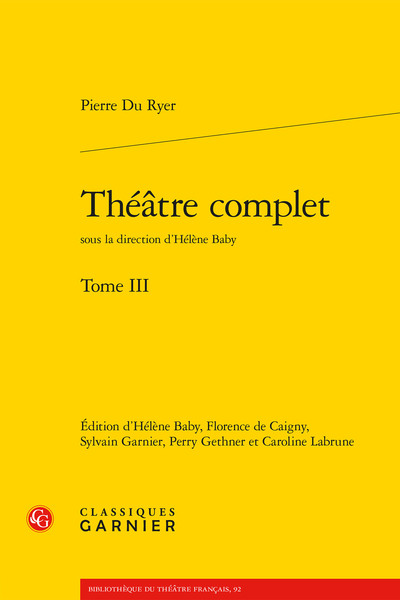 Image de Théâtre complet