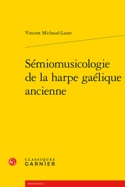 Picture of Sémiomusicologie de la harpe gaélique ancienne