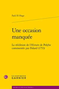 Picture of Une occasion manquée