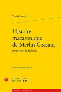 Picture of Histoire macaronique de Merlin Coccaie,
