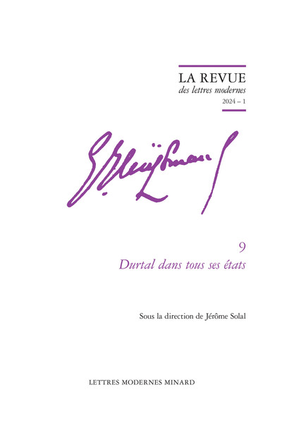 Picture of La Revue des lettres modernes