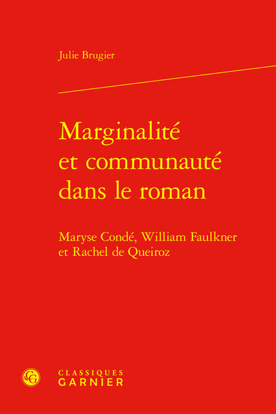 Image de Marginalité et communauté dans le roman