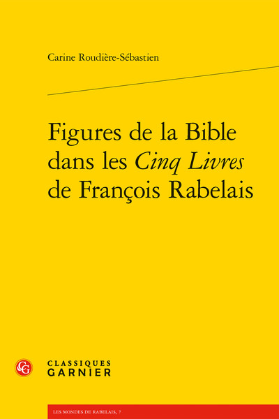 Picture of Figures de la Bible dans les Cinq Livres de François Rabelais