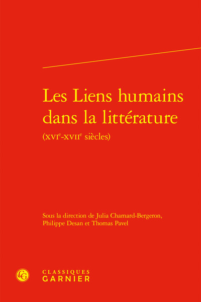 Picture of Les Liens humains dans la littérature