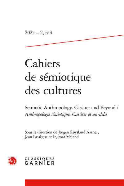 Picture of Cahiers de sémiotique des cultures