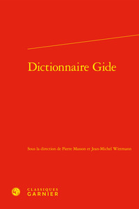Image de Dictionnaire Gide