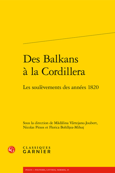 Picture of Des Balkans à la Cordillera