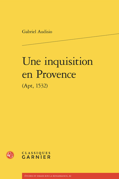 Image de Une inquisition en Provence