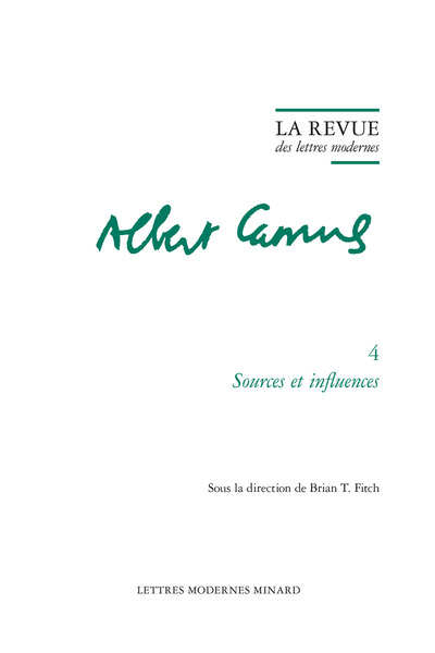 Picture of La Revue des lettres modernes