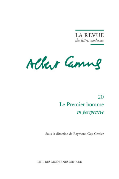 Picture of La Revue des lettres modernes