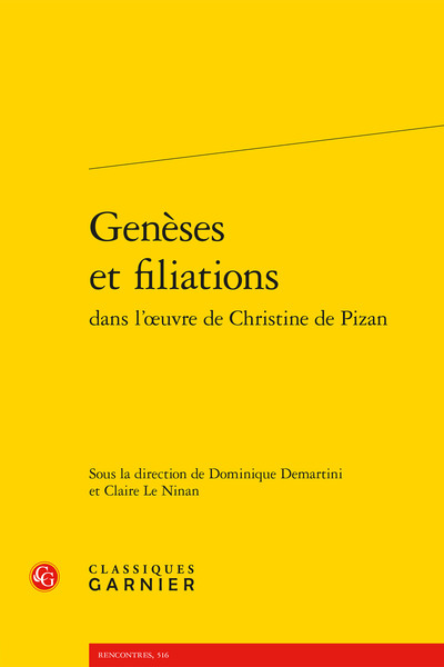 Picture of Genèses et filiations