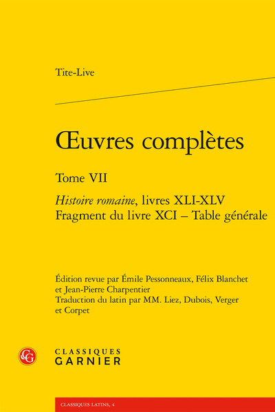 Picture of oeuvres complètes