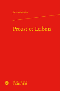 Picture of Proust et Leibniz