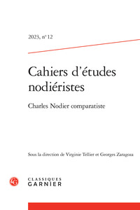 Picture of Cahiers d'études nodiéristes