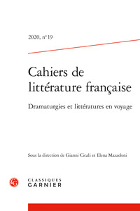 Image de Cahiers de littérature française