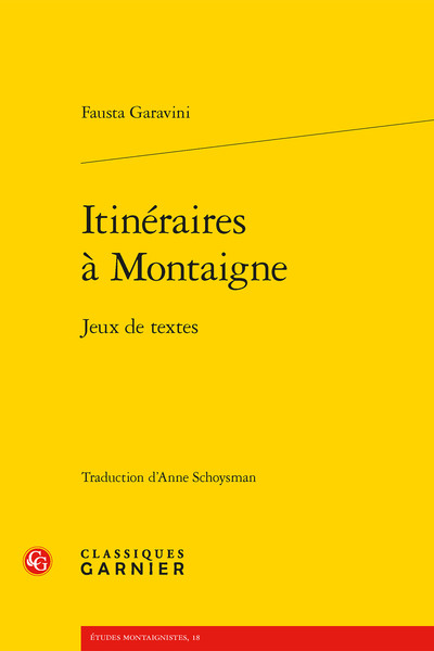 Picture of Itinéraires à Montaigne
