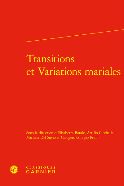 Picture of Transitions et Variations mariales
