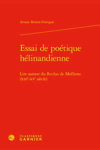 Picture of Essai de poétique hélinandienne