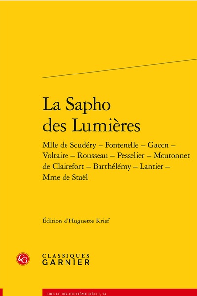 Picture of La Sapho des Lumières