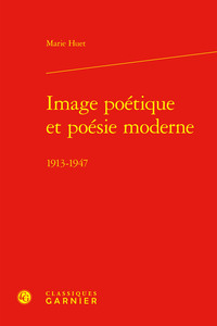 Picture of Image poétique et poésie moderne