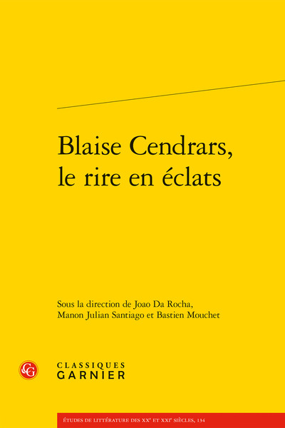 Picture of Blaise Cendrars, le rire en éclats