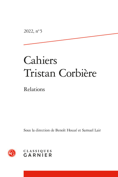 Picture of Cahiers Tristan Corbière