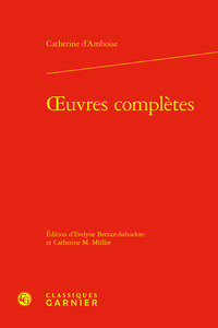 Picture of oeuvres complètes