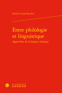 Picture of Entre philologie et linguistique,