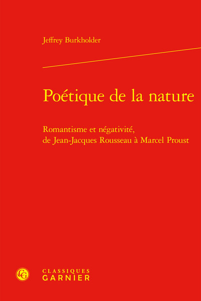 Picture of Poétique de la nature