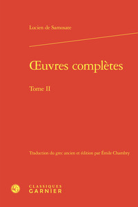 Picture of oeuvres complètes